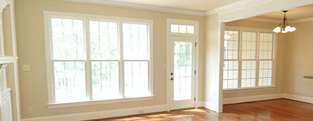 bright energy efficient windows seen from interior of house